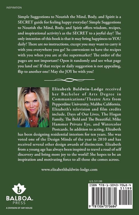 Produktbild: Simple Suggestions to Nourish the Mind, Body, and Spirit