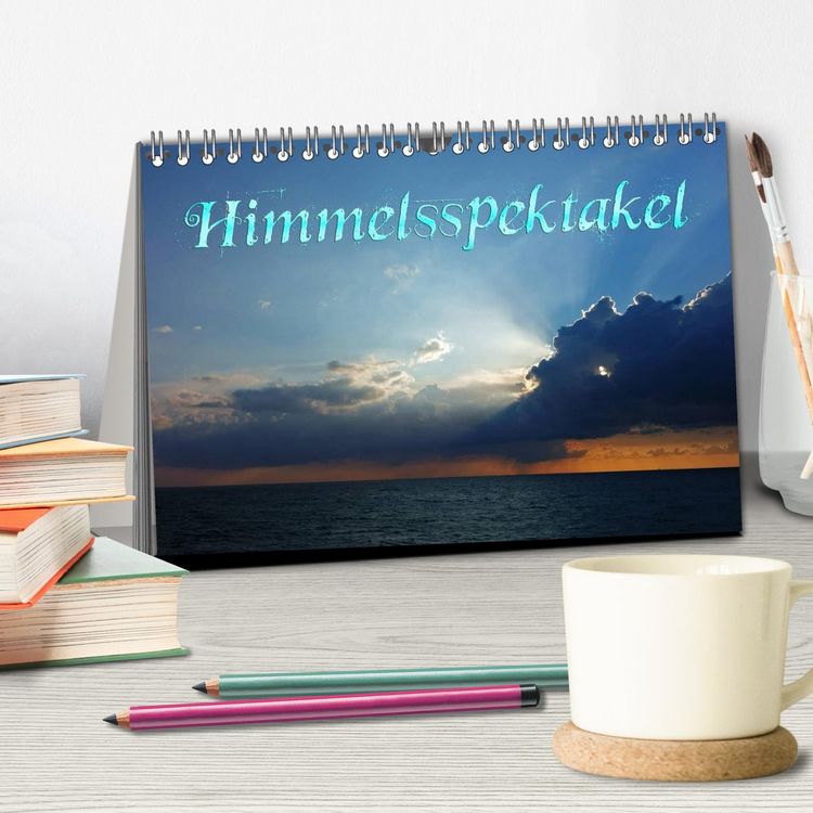 Produktbild: Himmelsspektakel (Tischkalender 2026 DIN A5 quer), CALVENDO Monatskalender