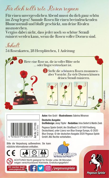 Produktbild: Pegasus 57110G - Valentines Day