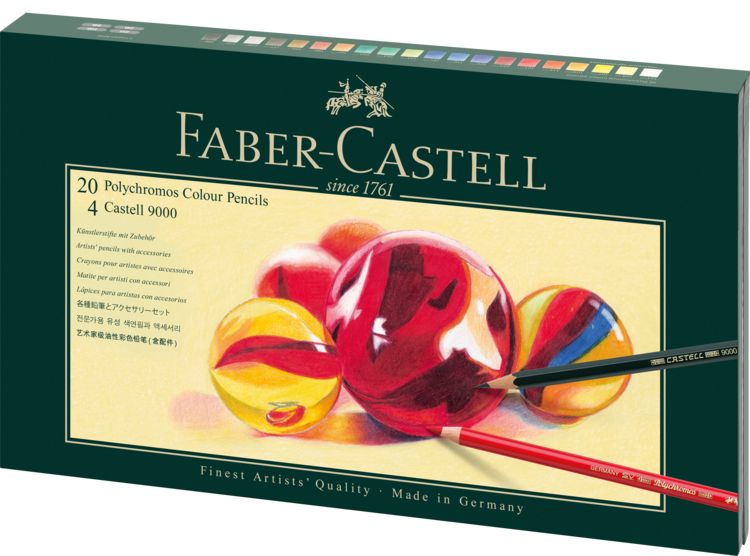Produktbild: Faber-Castell Geschenkset Polychromos + Zubeh&ouml;r