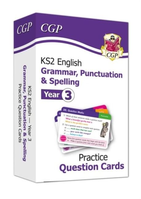 Produktbild: KS2 English Year 3 Practice Question Cards: Grammar, Punctuation & Spelling