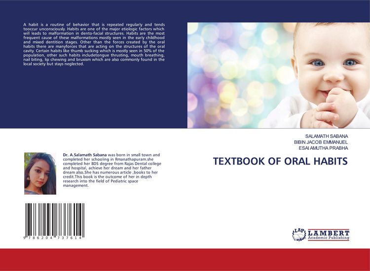 Produktbild: Textbook Of Oral Habits