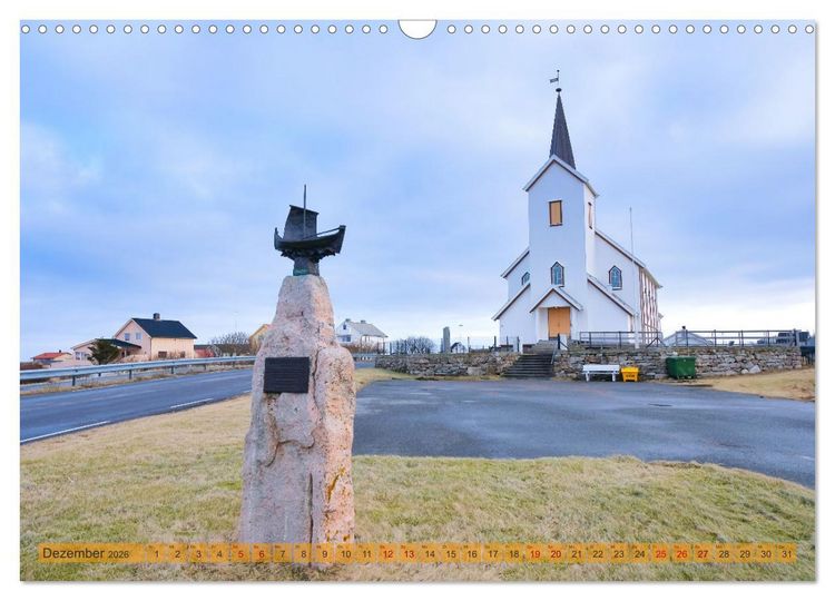 Produktbild: R&oslash;stlandet am Ende von Raum und Zeit (Wandkalender 2026 DIN A3 quer), CALVENDO Monatskalender