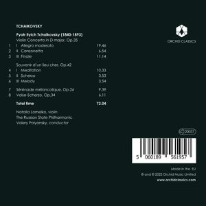 Produktbild: TCHAIKOVSKY: Violin Cto./+