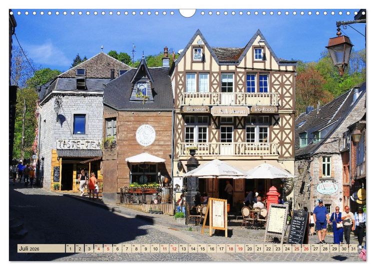 Produktbild: Unterwegs in den belgischen Ardennen (Wandkalender 2026 DIN A3 quer), CALVENDO Monatskalender