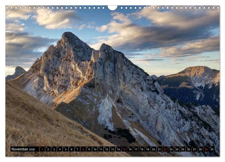 Produktbild: Allg&auml;uer Bergblicke - Frei f&uuml;hlen, frei denken, loslassen... (Wandkalender 2026 DIN A3 quer), CALVENDO Monatskalender