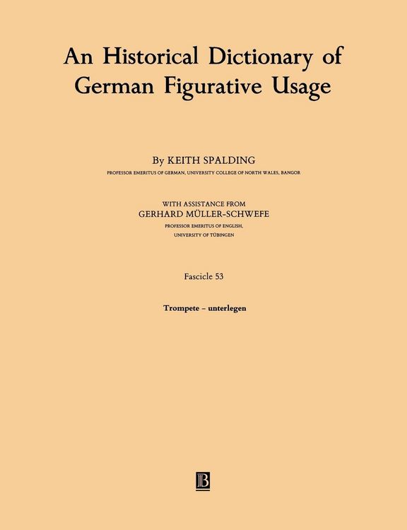 Produktbild: Historical Dict Of German Figu