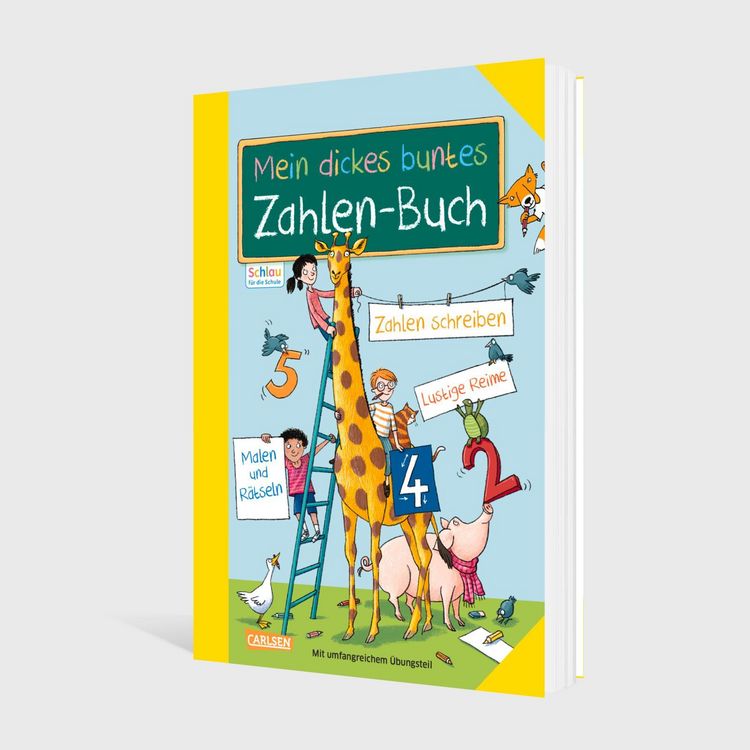 Produktbild: Schlau für die Schule: Mein dickes buntes Zahlen-Buch