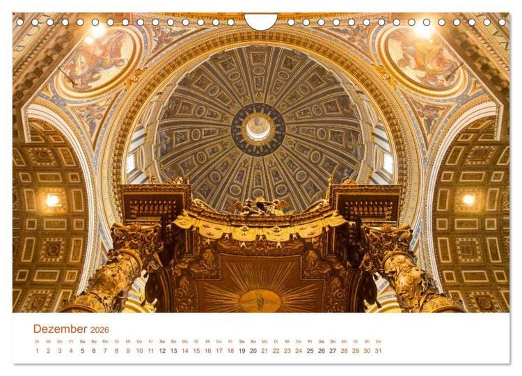 Produktbild: Rom (Wandkalender 2026 DIN A4 quer), CALVENDO Monatskalender