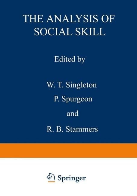 Produktbild: The Analysis of Social Skill
