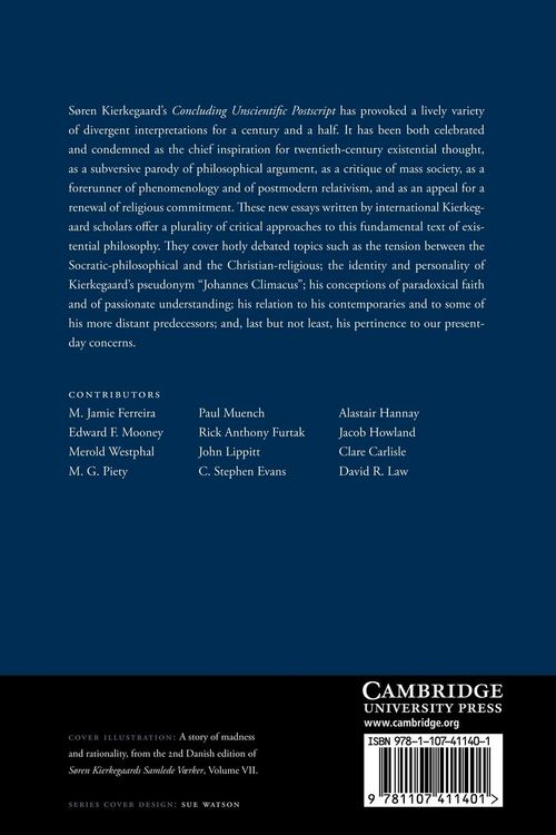 Produktbild: Kierkegaard's 'Concluding Unscientific PostScript'