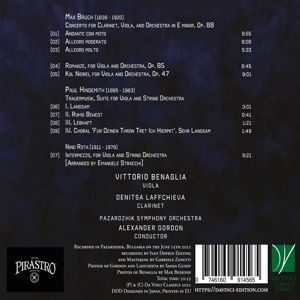 Produktbild: Music for Viola and Orchestra