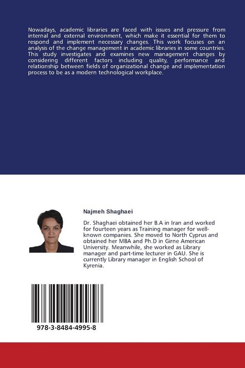 Produktbild: Change Management in Academic Libraries