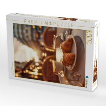 Produktbild: CALVENDO Puzzle Croissants, knusprig, buttrig & frisch gebacken | 2000 Teile Lege-Gr&ouml;&szlig;e 90x67cm Foto-Puzzle f&uuml;r gl&uuml;ckliche Stunden