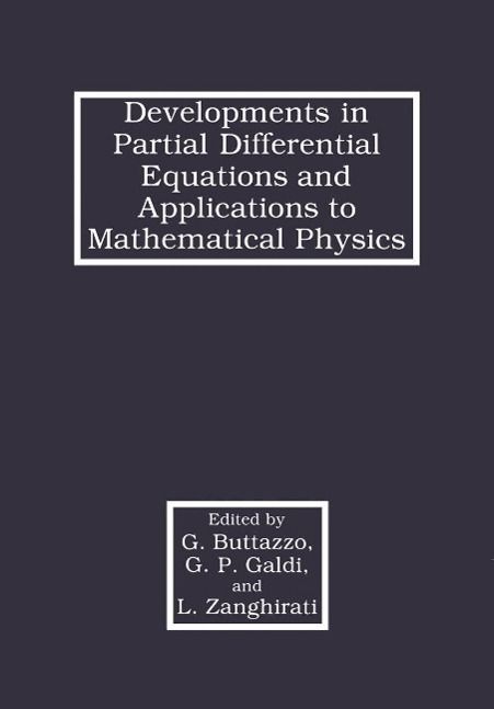 Produktbild: Developments in Partial Differential Equations and Applications to Mathematical Physics
