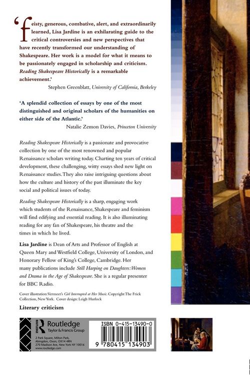 Produktbild: Reading Shakespeare Historically