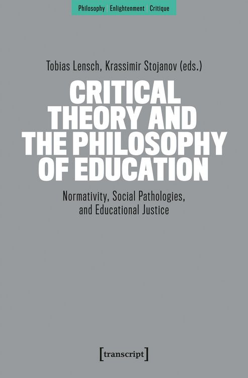Produktbild: Critical Theory and the Philosophy of Education