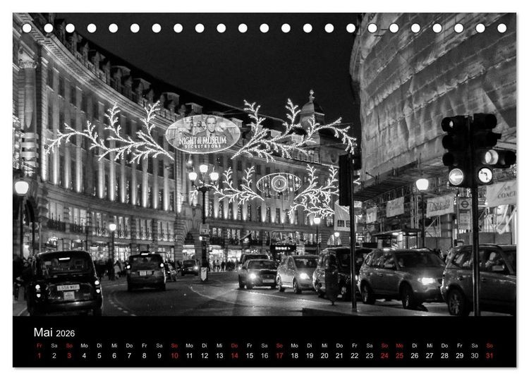 Produktbild: Unterwegs in London (Tischkalender 2026 DIN A5 quer), CALVENDO Monatskalender