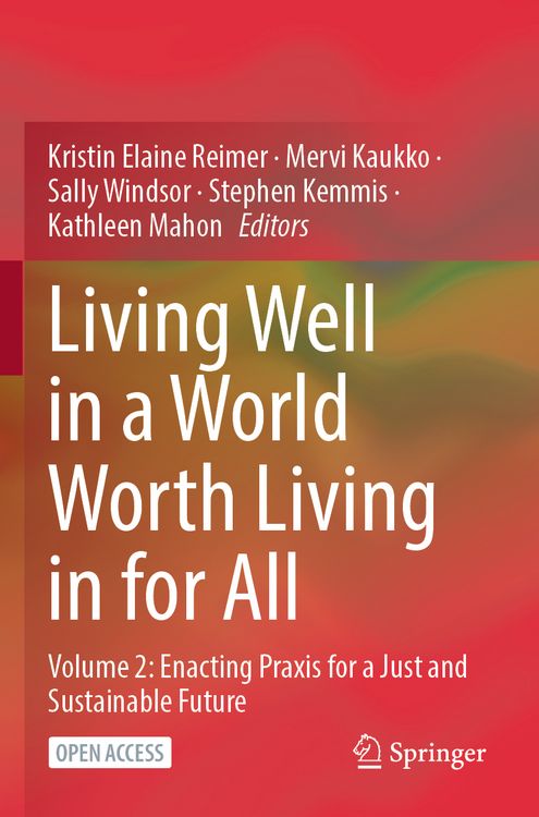 Produktbild: Living Well in a World Worth Living in for All
