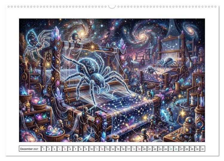 Produktbild: Surreale Traumzufluchten (hochwertiger Premium Wandkalender 2027 DIN A2 quer), Kunstdruck in Hochglanz