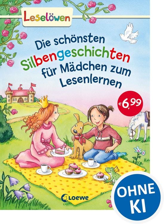 Produktbild: Lesel&ouml;wen - Das Original: Die sch&ouml;nsten Silbengeschichten f&uuml;r M&auml;dchen zum Lesenlernen