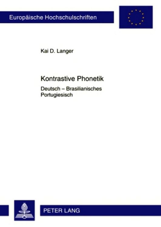 Produktbild: Kontrastive Phonetik