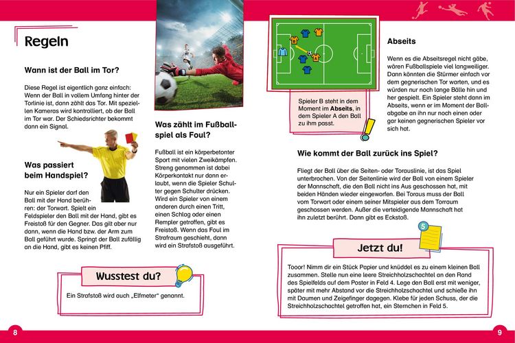 Produktbild: Fu&szlig;ball Mein Wissensbuch