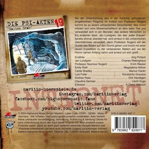 Produktbild: Die PSI-Akten - Kaltes Grab, 1 Audio-CD