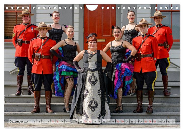 Produktbild: Willkommen in Dawson City - Die legend&auml;re Goldgr&auml;berstadt am Yukon (Wandkalender 2026 DIN A4 quer), CALVENDO Monatskalender
