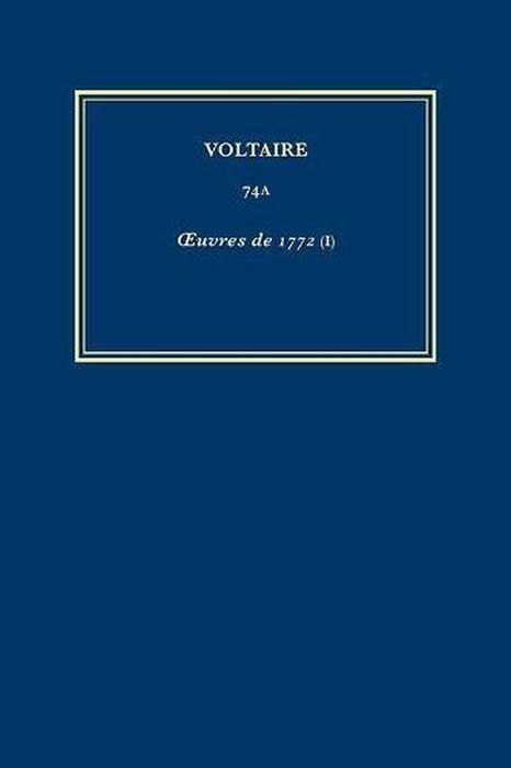 Produktbild: Complete Works of Voltaire 74a
