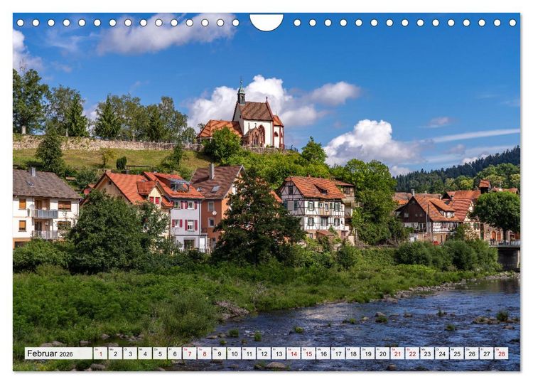 Produktbild: Schwarzwald - Das Murgtal (Wandkalender 2026 DIN A4 quer), CALVENDO Monatskalender