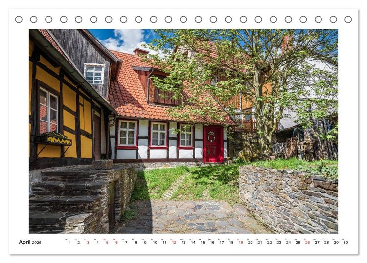 Produktbild: Stolberg im Harz (Tischkalender 2026 DIN A5 quer), CALVENDO Monatskalender