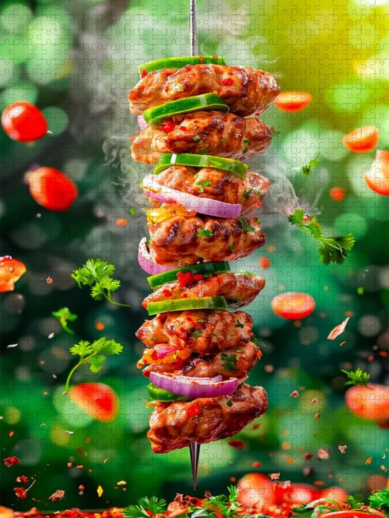 Produktbild: CALVENDO Puzzle Fleischspie&szlig; | 1000 Teile Lege-Gr&ouml;&szlig;e 64x48cm Foto-Puzzle f&uuml;r gl&uuml;ckliche Stunden
