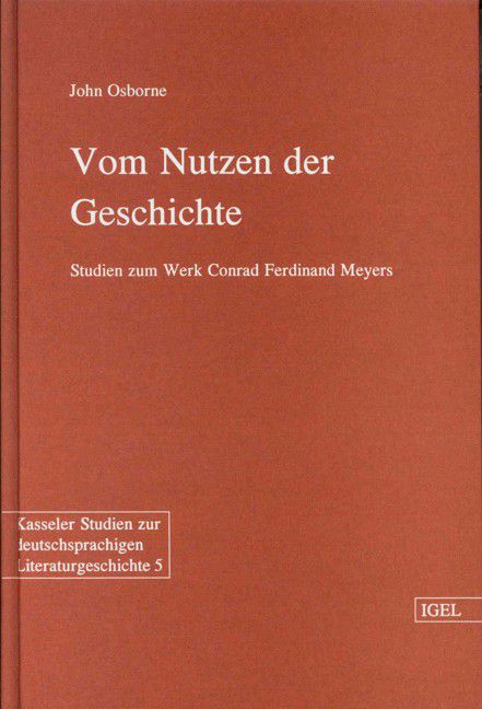 Produktbild: Vom Nutzen der Geschichte