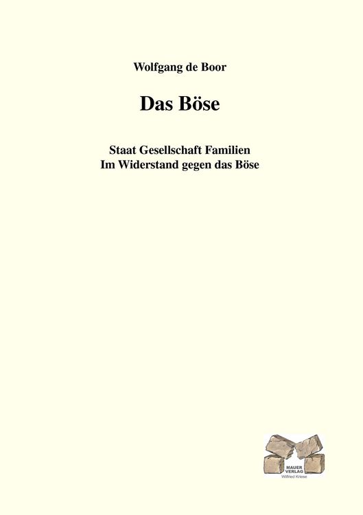 Produktbild: Das B&ouml;se
