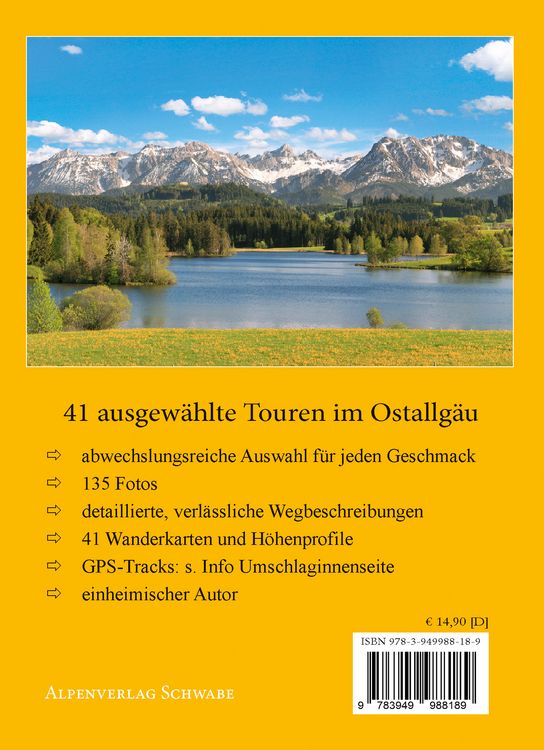 Produktbild: Lieblings-Wanderungen Ostallg&auml;u