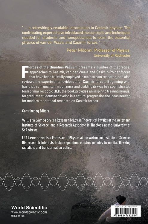Produktbild: FORCES OF THE QUANTUM VACUUM