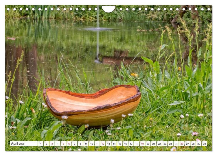 Produktbild: Holz entt&auml;uscht nie (Wandkalender 2026 DIN A4 quer), CALVENDO Monatskalender