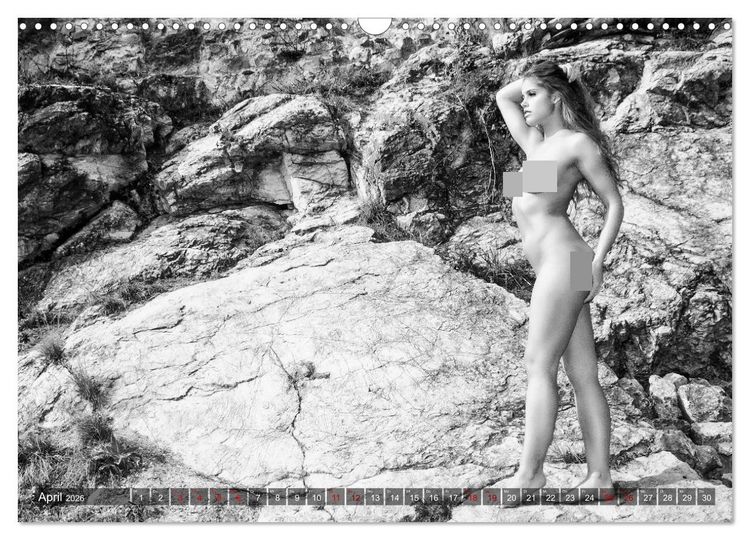 Produktbild: Girls and Nature (Wandkalender 2026 DIN A3 quer), CALVENDO Monatskalender