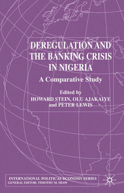 Produktbild: Deregulation and the Banking Crisis in Nigeria