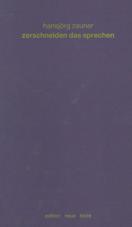Produktbild: Kolloquium Neue Texte