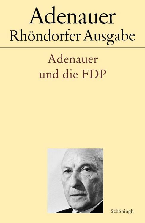 Produktbild: Adenauer und die FDP