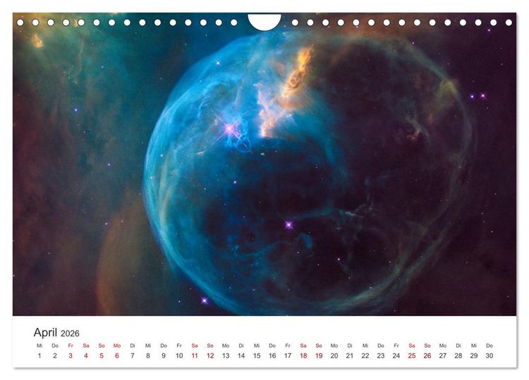 Produktbild: Satellitenbilder - Spektakul&auml;re Aufnahmen aus dem Weltall (Wandkalender 2026 DIN A4 quer), CALVENDO Monatskalender