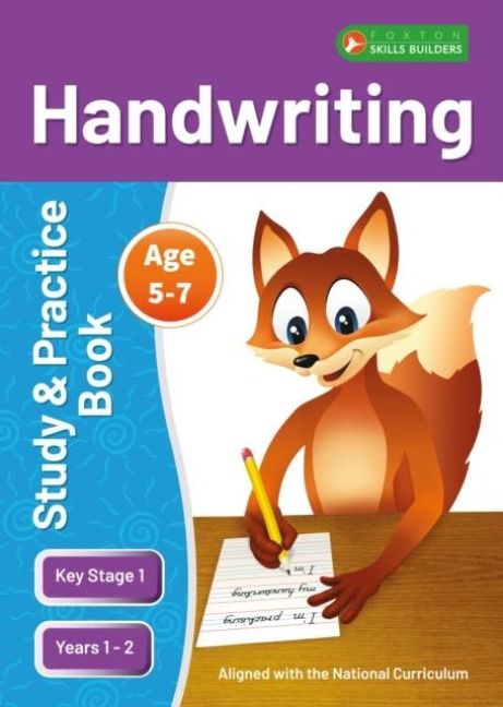 Produktbild: KS1 Handwriting Study & Practice Book for Ages 5-7 (Years 1 - 2) Perfect for learning at home or use in the classroom