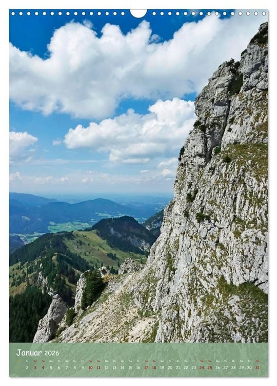 Produktbild: Voralpen (Wandkalender 2026 DIN A3 hoch), CALVENDO Monatskalender