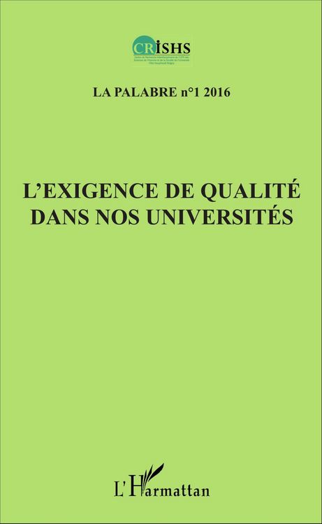 Produktbild: L'exigence de qualit&eacute; dans nos universit&eacute;s