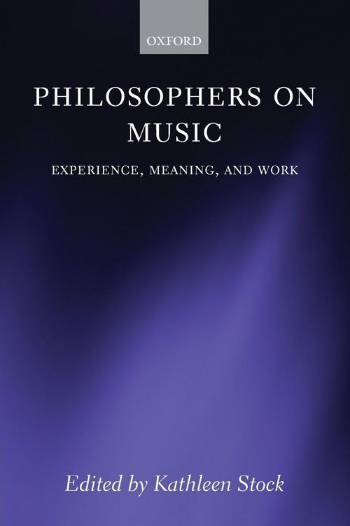 Produktbild: Philosophers on Music