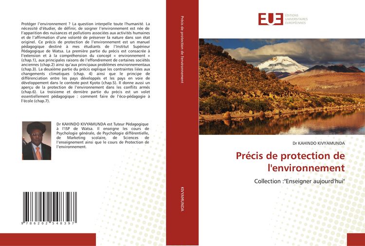 Produktbild: Pr&eacute;cis de protection de l'environnement