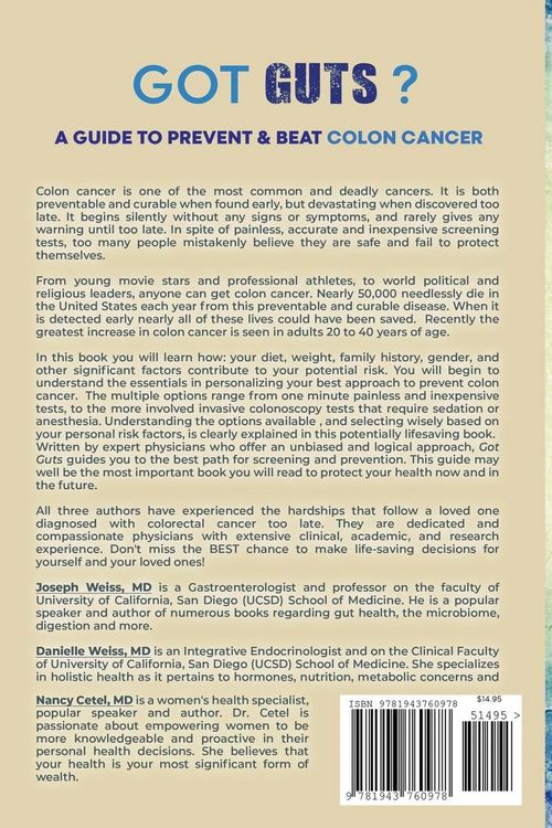 Produktbild: Got Guts! A Guide to Prevent and Beat Colon Cancer