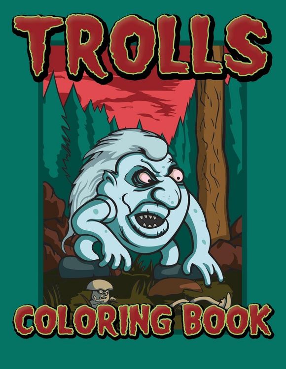 Produktbild: Trolls Coloring Book